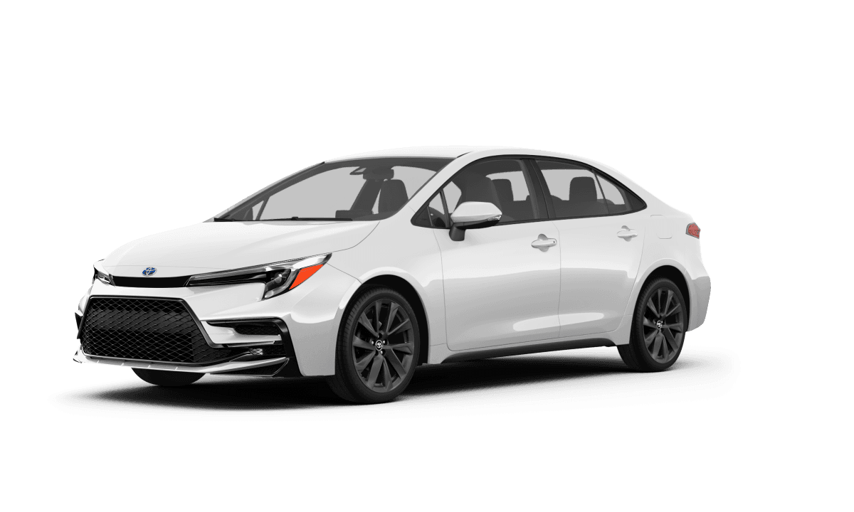 Toyota Corolla Hybrid  - Front view Toyota Corolla Hybrid  - Front view